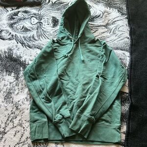Forest Green North Face Hoodie
